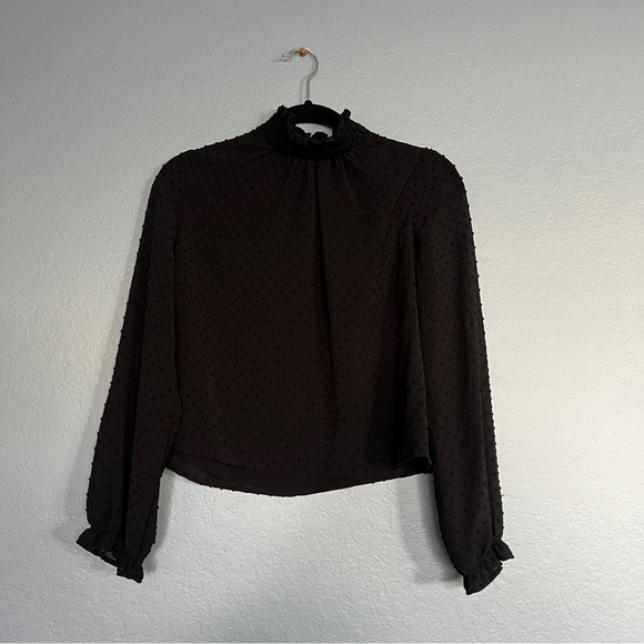 Chic Black Women's Blouse - Picture 1 of 4